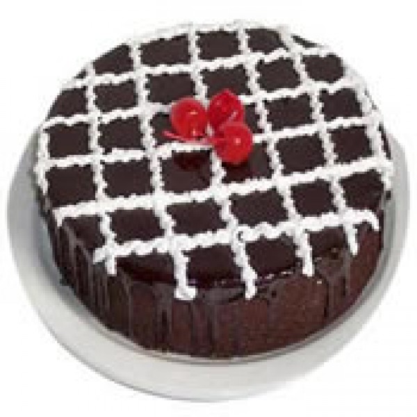 Chocolate Truffle Cake Checkers